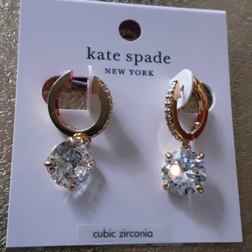 Kate Spade Bright Ideas Cubic Zirconia Earrings